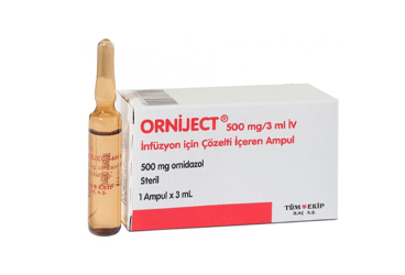 ORNIJECT 500 MG/3 ML IV INF. ICIN COZ. ICEREN AMPUL